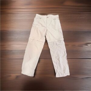 ExOfficio Convertible Cargo Pants Mens 32x32 Beige Insect Shield Preowned